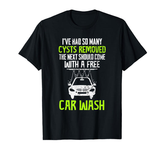 Cyst Awareness Funny Cyst Removal Surgery Recovery T-Shirt