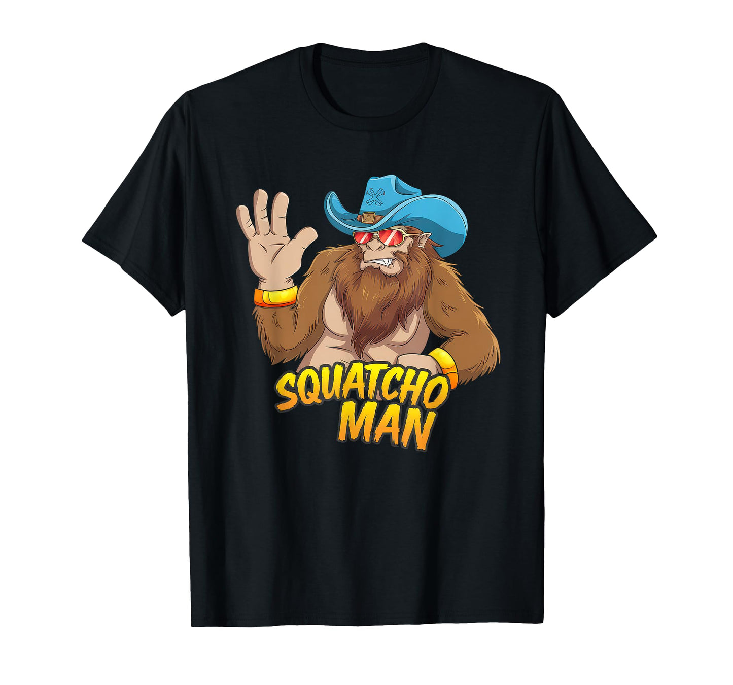 El Squatcho Tshirt Men Women Bigfoot Sasquatch Mexican T-Shirt