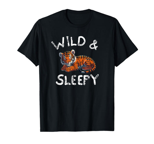 Cute Tiger Stripes Print Bedtime Nap Pajama Kids Toddler 5T T-Shirt