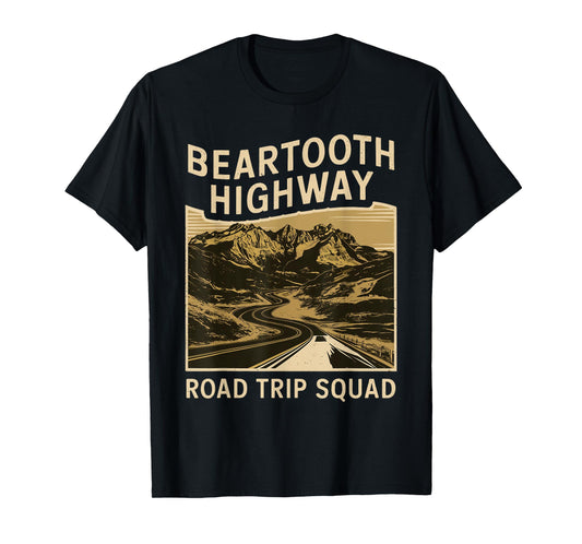 Beartooth Highway Road Trip Squad Souvenir T-Shirt