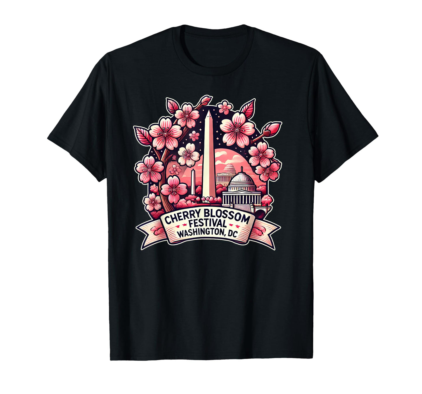 Cherry Blossom Festival Washington DC Beautiful Sakura T-Shirt
