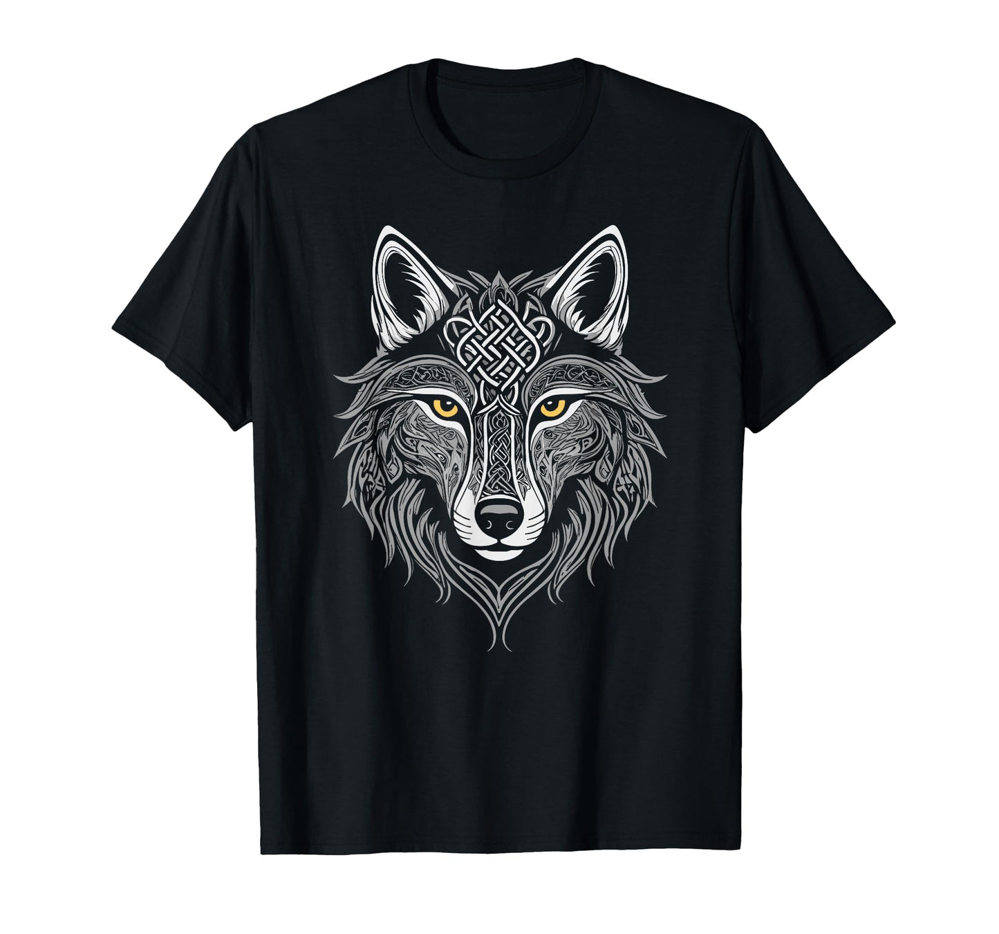 Celtic Knot Wolf Lovers Wiccan Pagan Mystical T-Shirt
