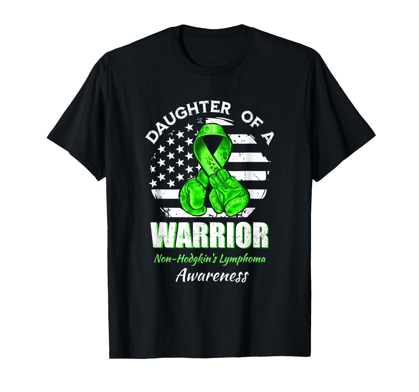 Daughter Of A Warrior Non-Hodgkin's Lymphoma Awareness T-Shirt