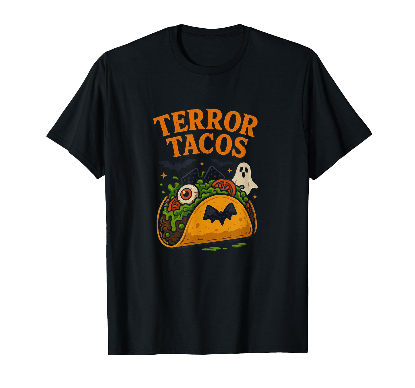 Haunted Taco Halloween T-Shirt