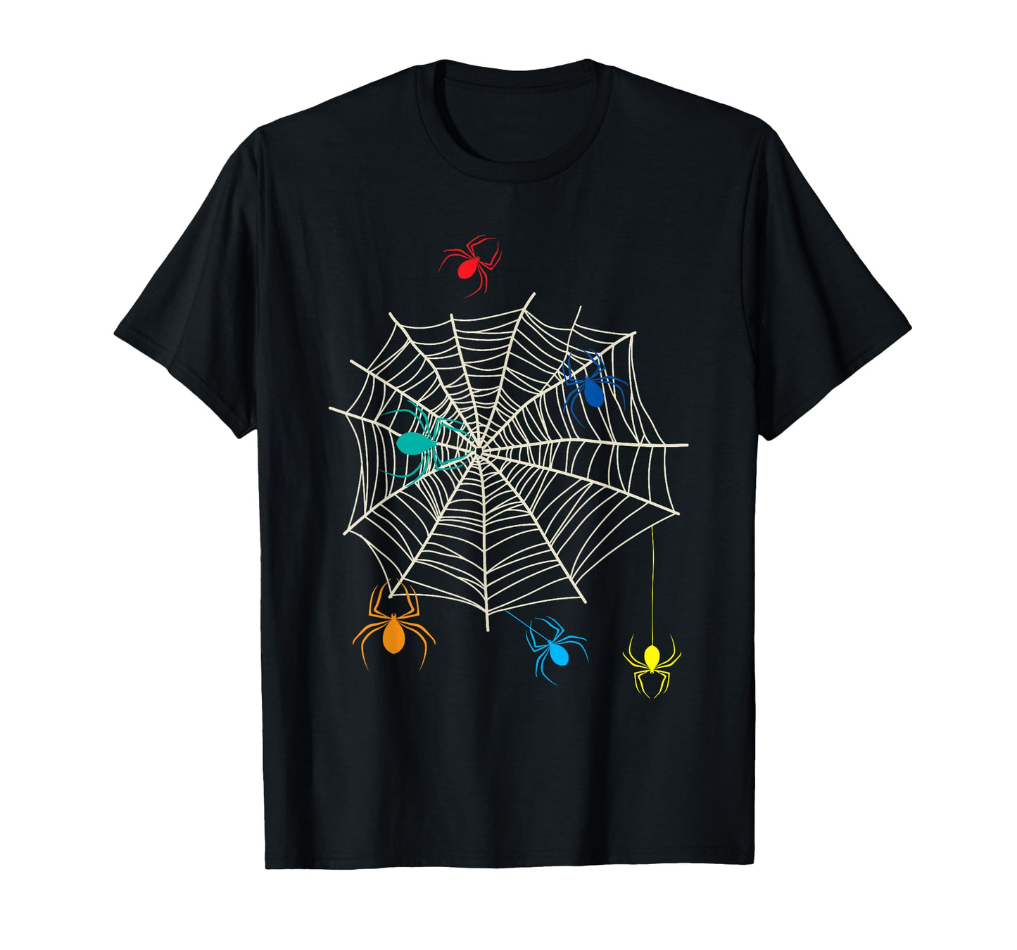 Spider Web Arachnophile Spider Lover Insect Cobweb T-Shirt