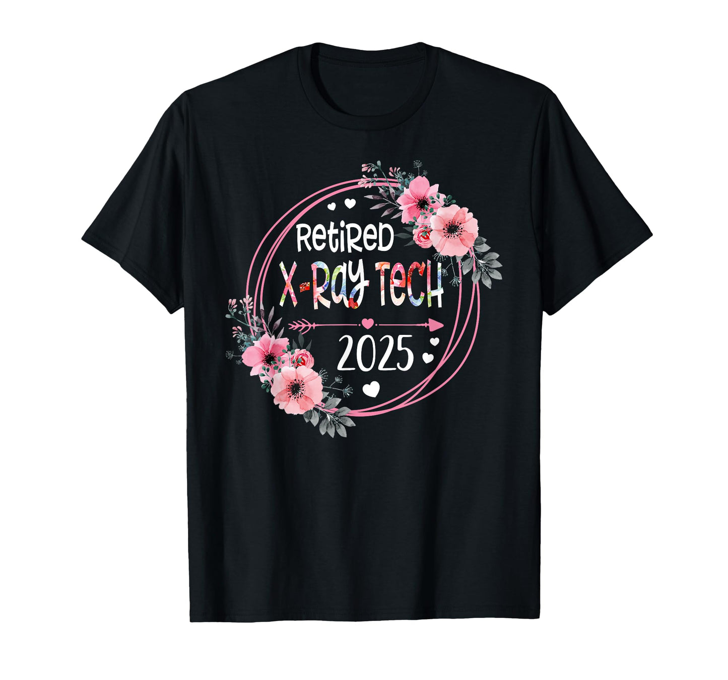 Retired X-ray Tech Est 2025 Retirement Gifts RN Nurses T-Shirt