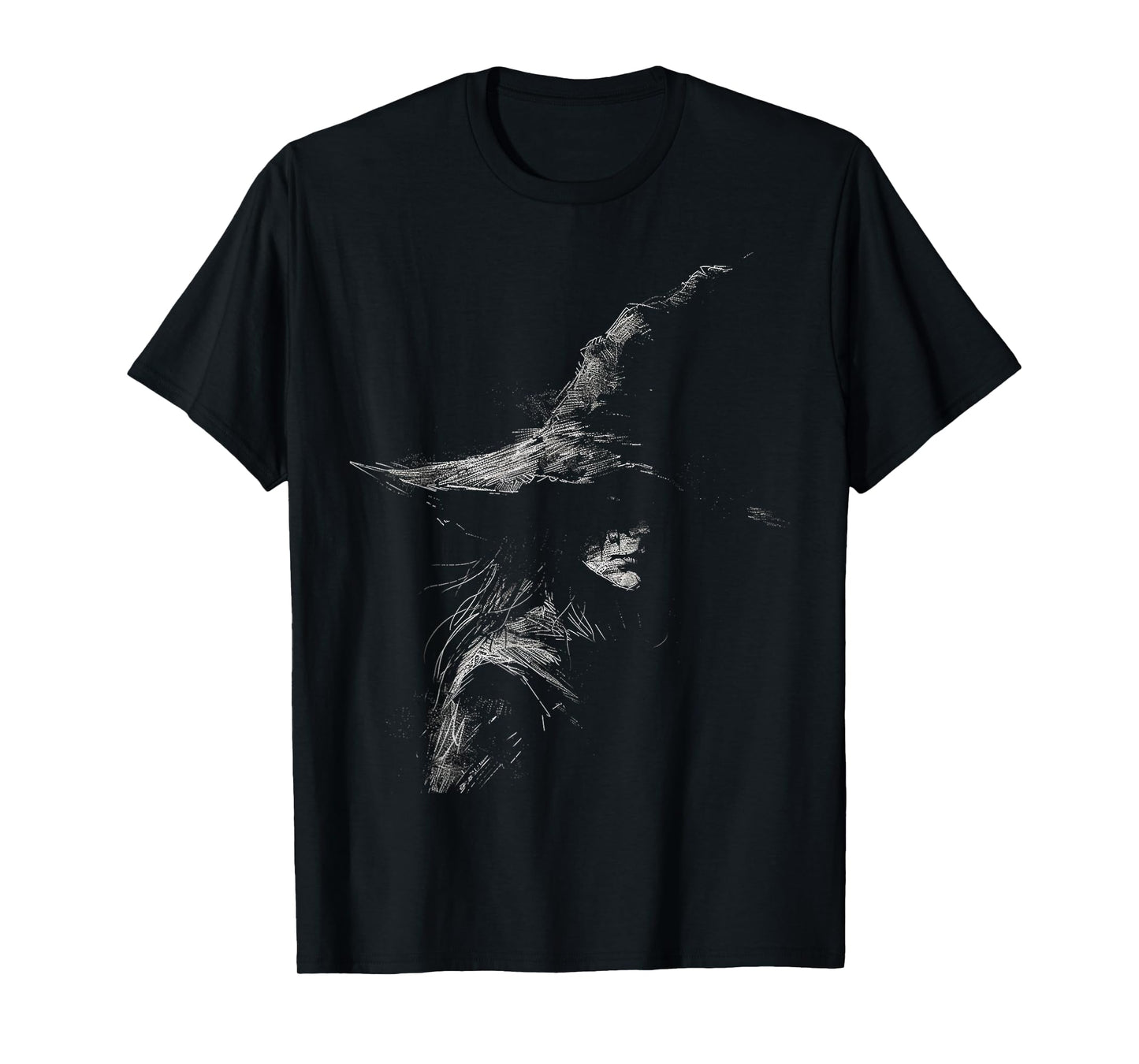 Witch Costume Halloween Spooky Art Witch T-Shirt