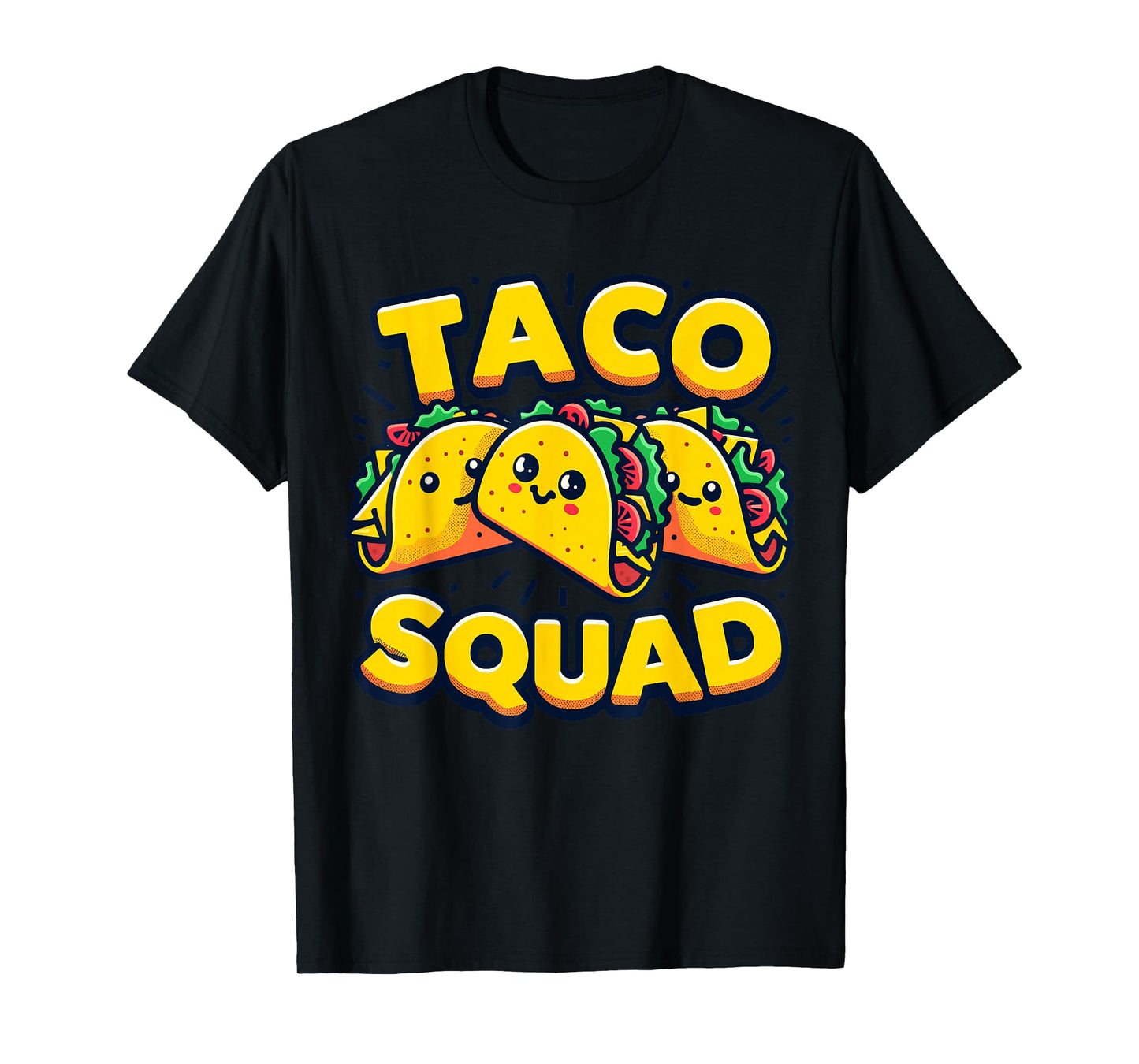 Funny Taco Squad Cute Mexican Food Lover T-Shirt
