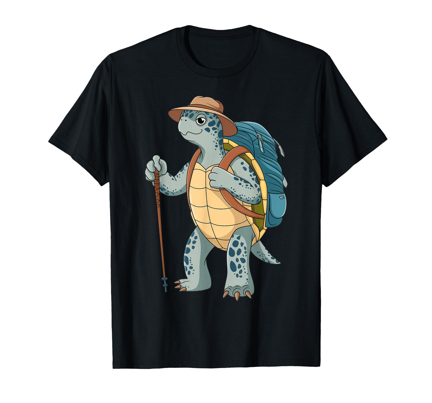 Funny Turtle Hiking Graphic Camping Lover Adventure Hiking T-Shirt