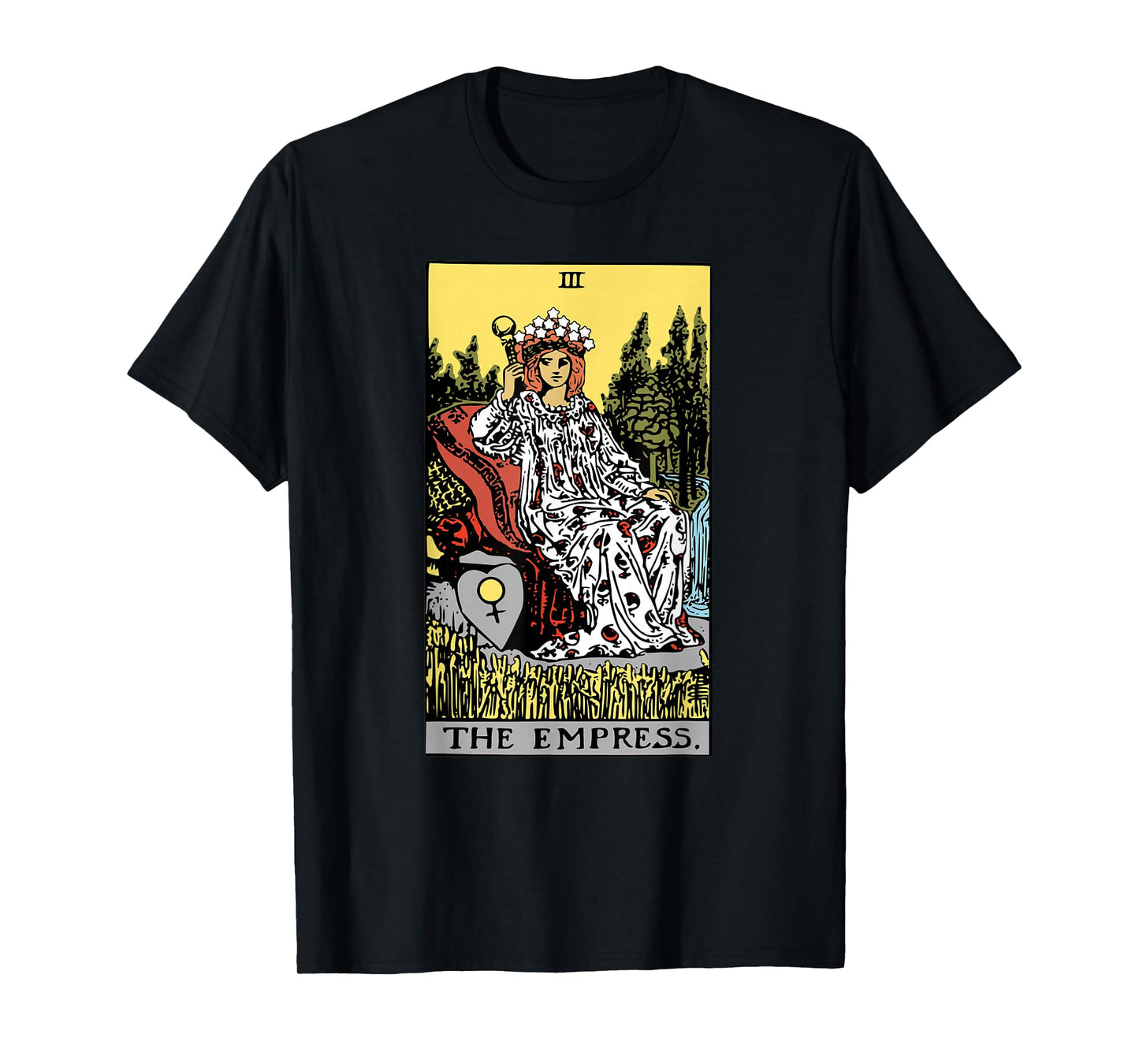 The Empress Tarot Card Rider Waite T-Shirt