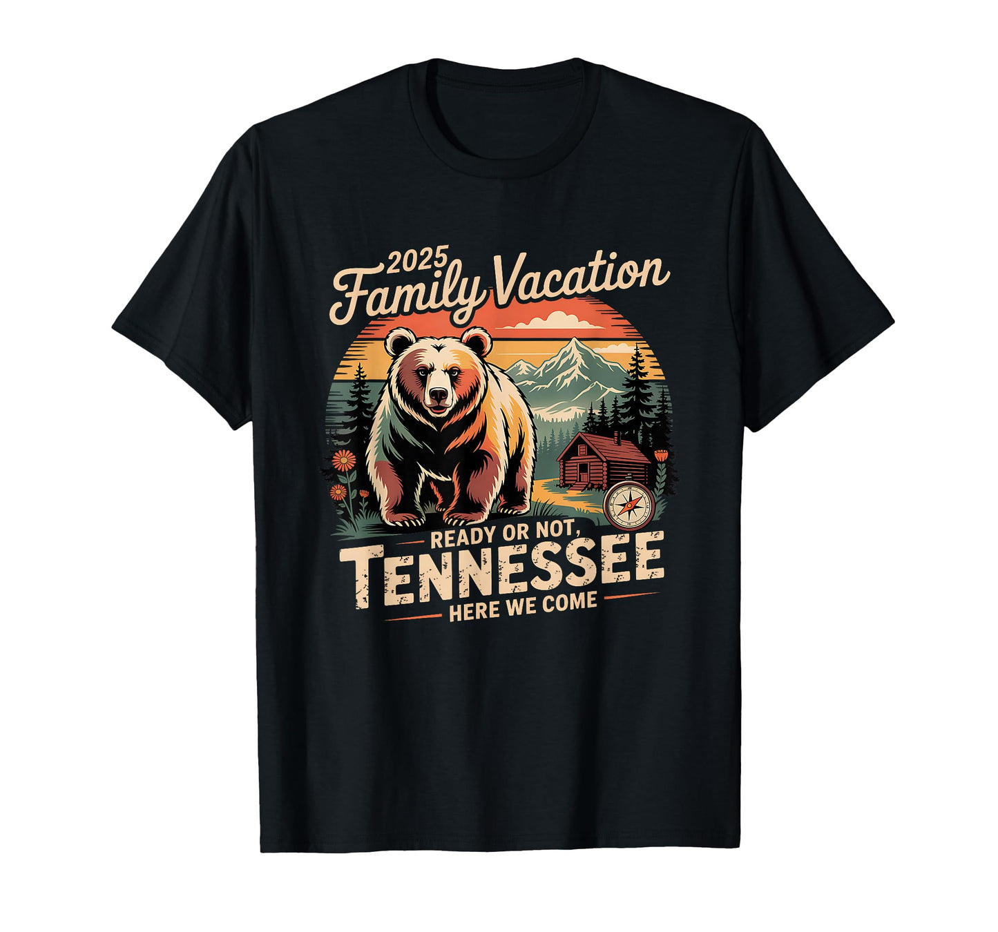 Great Smoky Mountains National Park Family Vacation 2025 T-Shirt