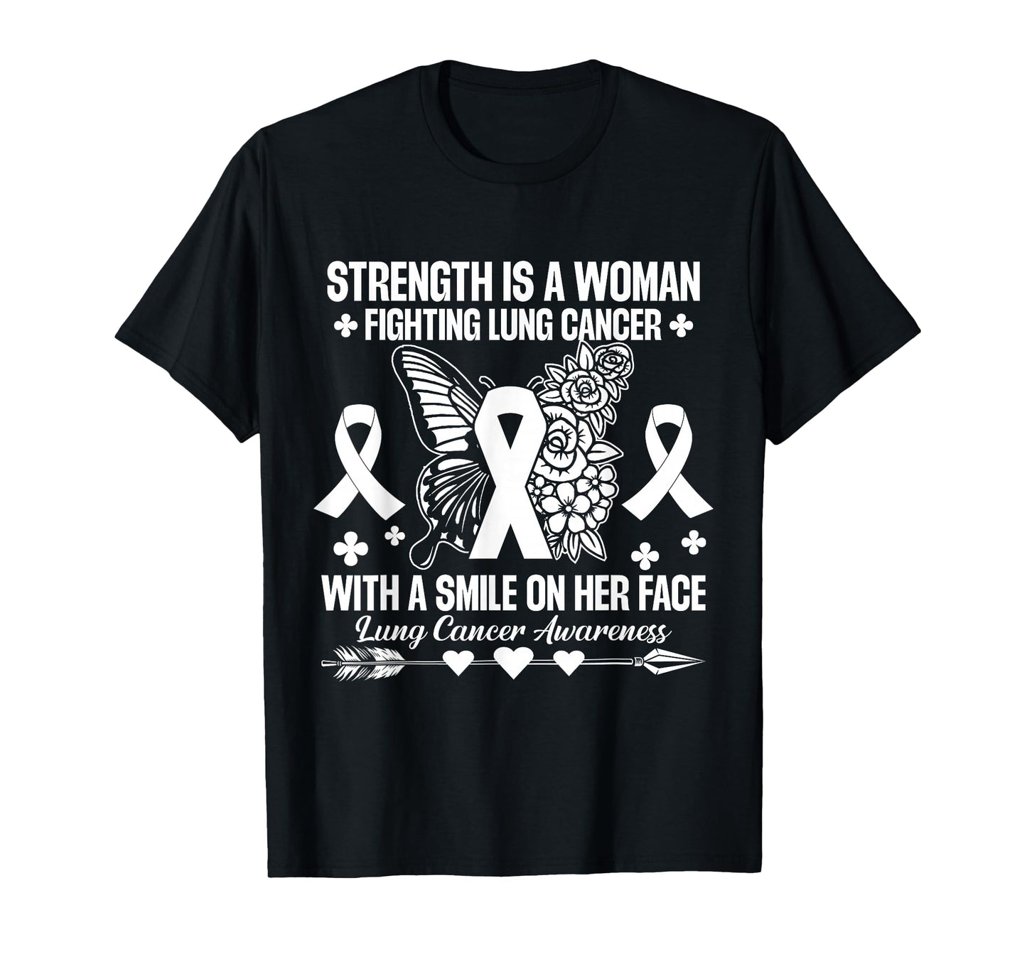 Lung Cancer Awareness Women T-Shirt