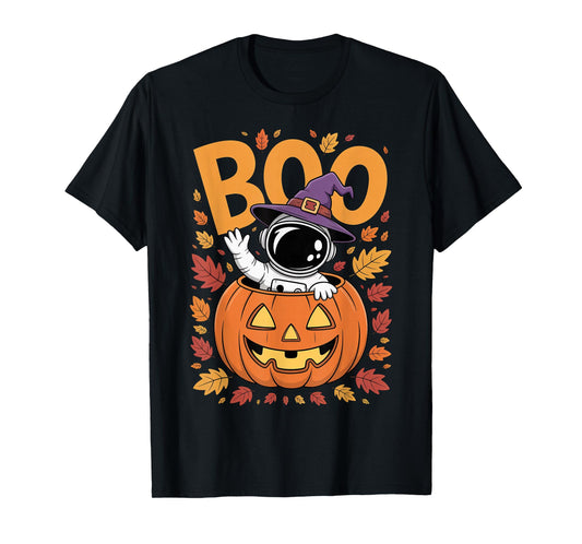Astronaut Costume on Pumpkin Halloween Astronaut T-Shirt