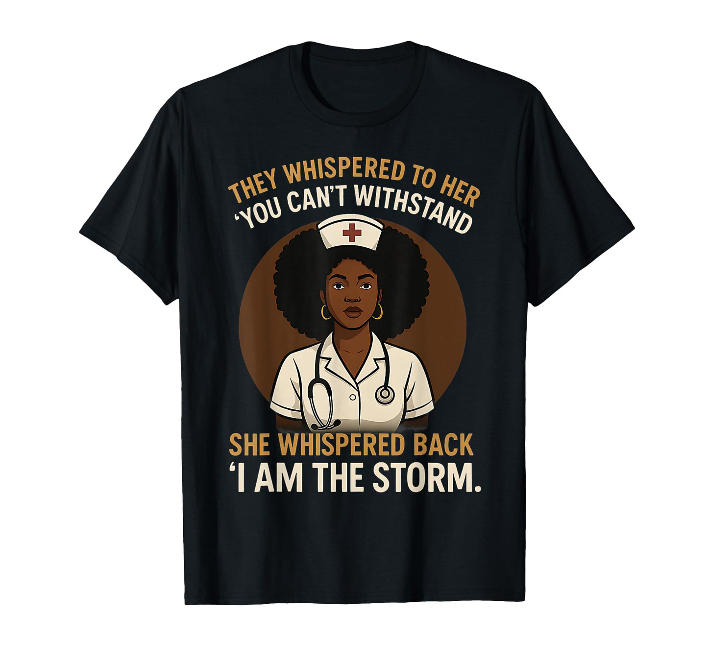 Nurse Nursing Scrub Nurse Juneteenth Black History Month Tee T-Shirt