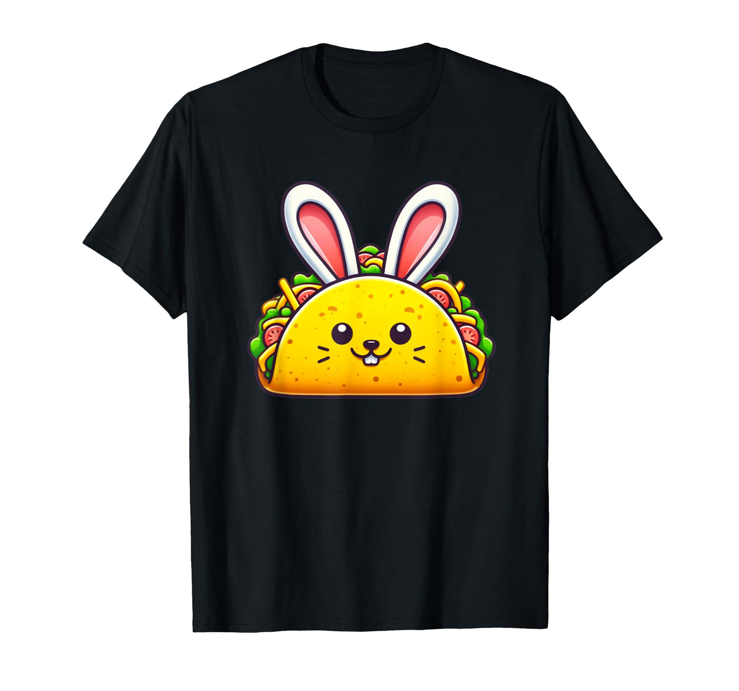 Funny Taco Easter Shirt with Bunny Ears for Men Women Kids T-Shirt