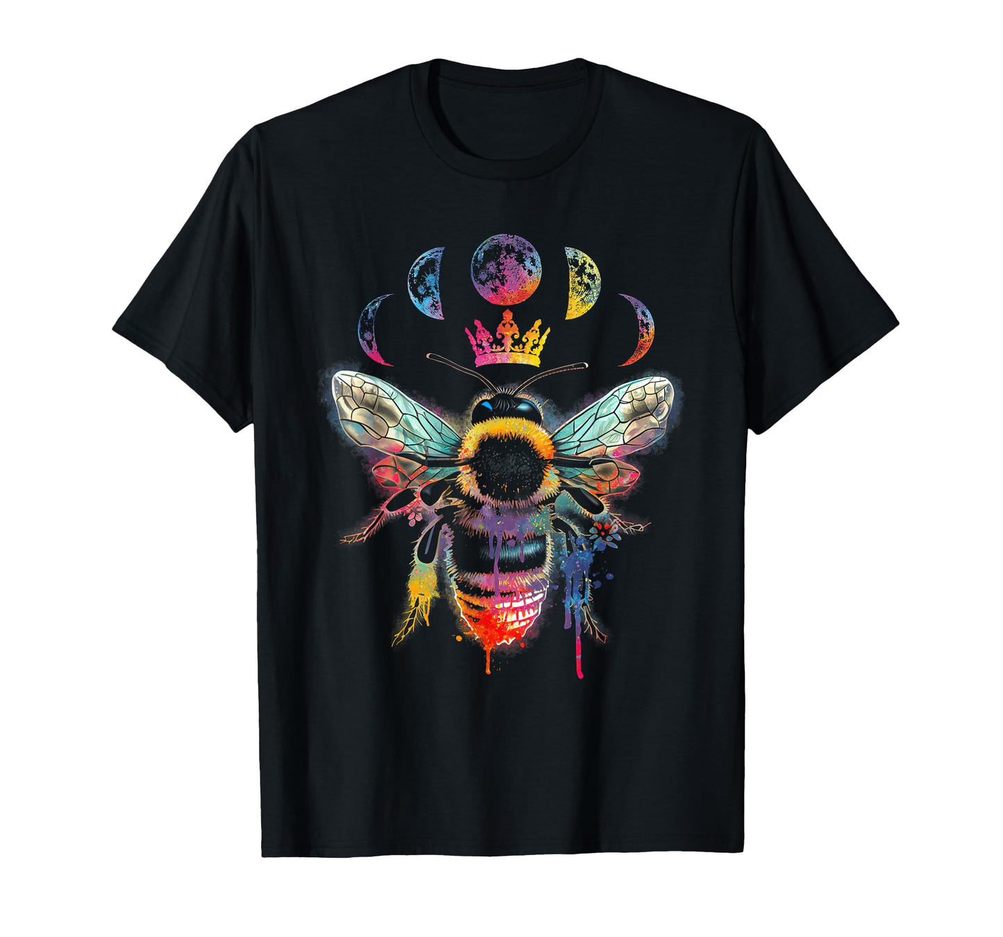 Beekeeping Animal Queen-Bee Nature Insect Bee Tie Dye T-Shirt