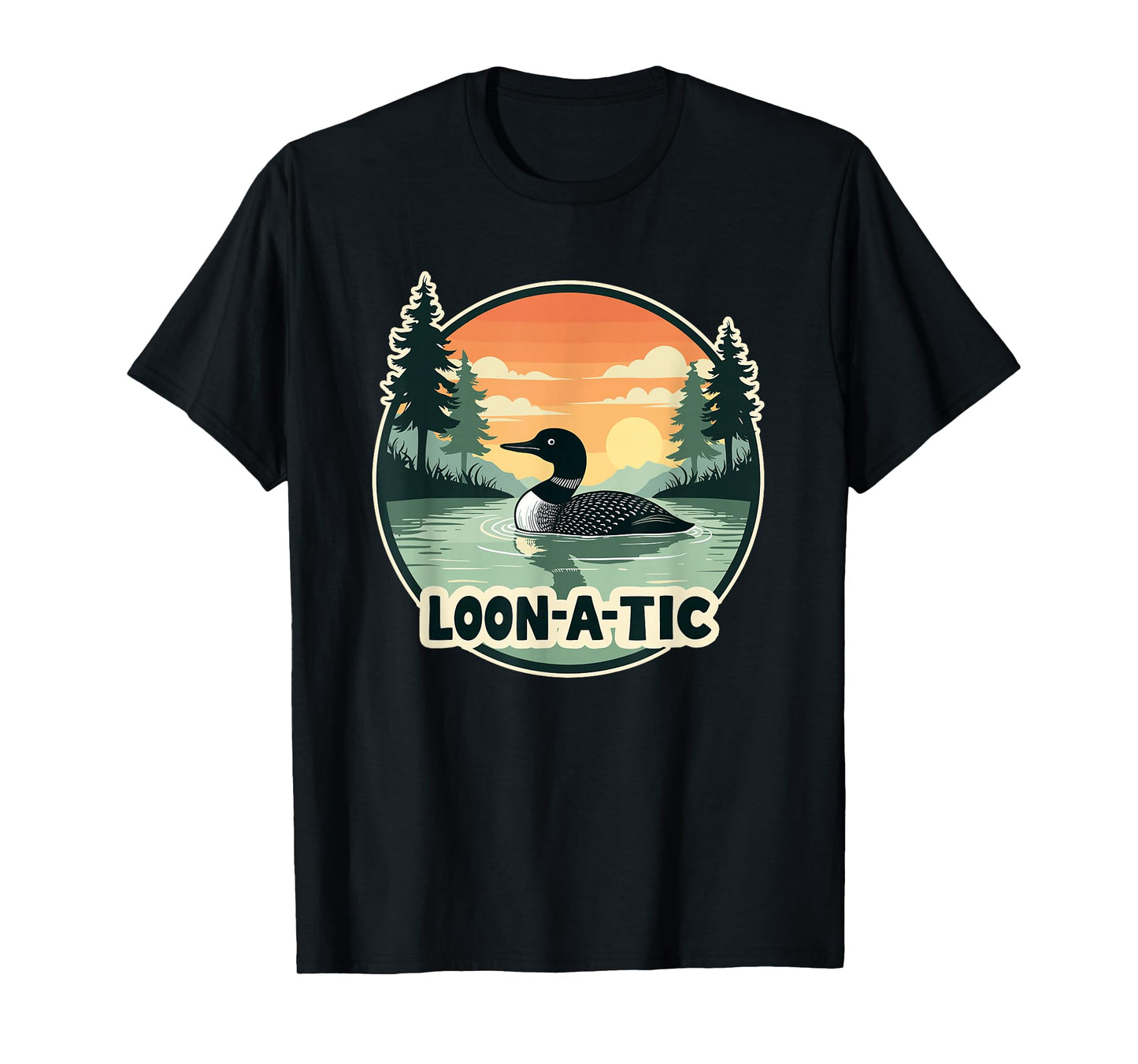 Loon-A-Tic Bird Spirit Animal T-Shirt