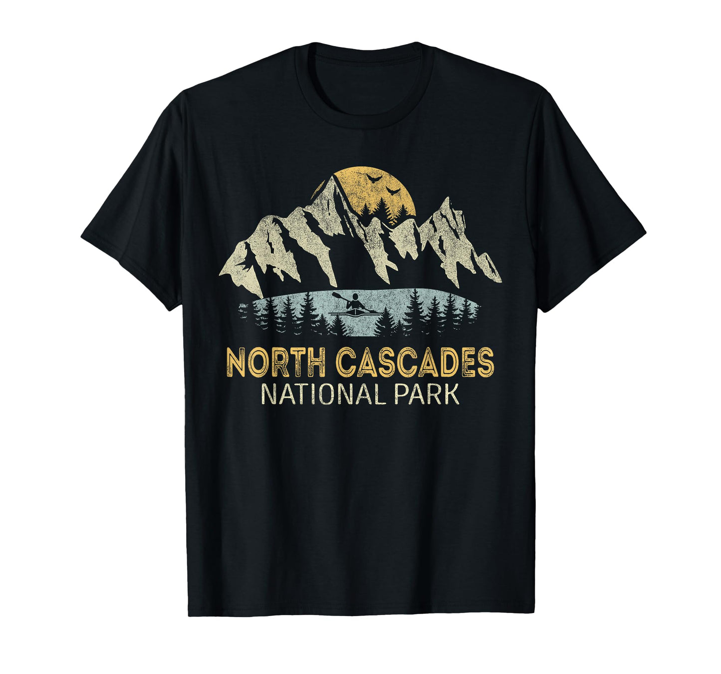 North Cascades National Park Mountain Sunset Sunrise T-Shirt