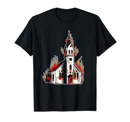 Burning Church T-Shirt