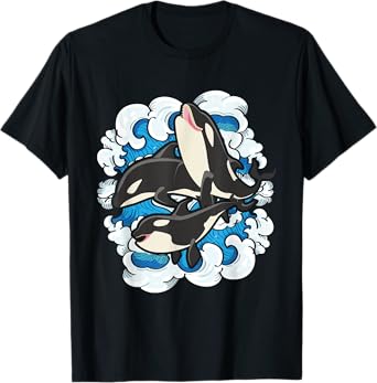 Whale Splash - Whale Lover Whales Marine Biologist Aquarist T-Shirt