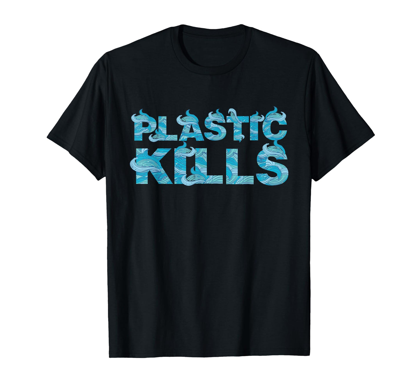 Plastic Kills TShirt Ocean Conservation Tee
