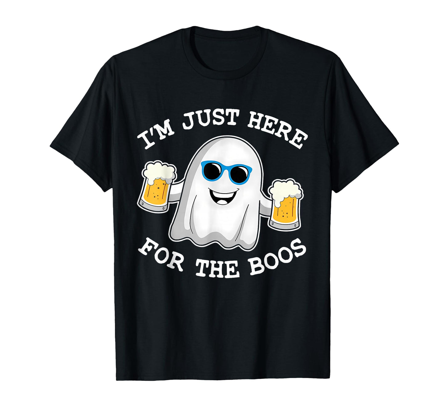 Funny Halloween I'm just here for The boos Costume Gifts T-Shirt