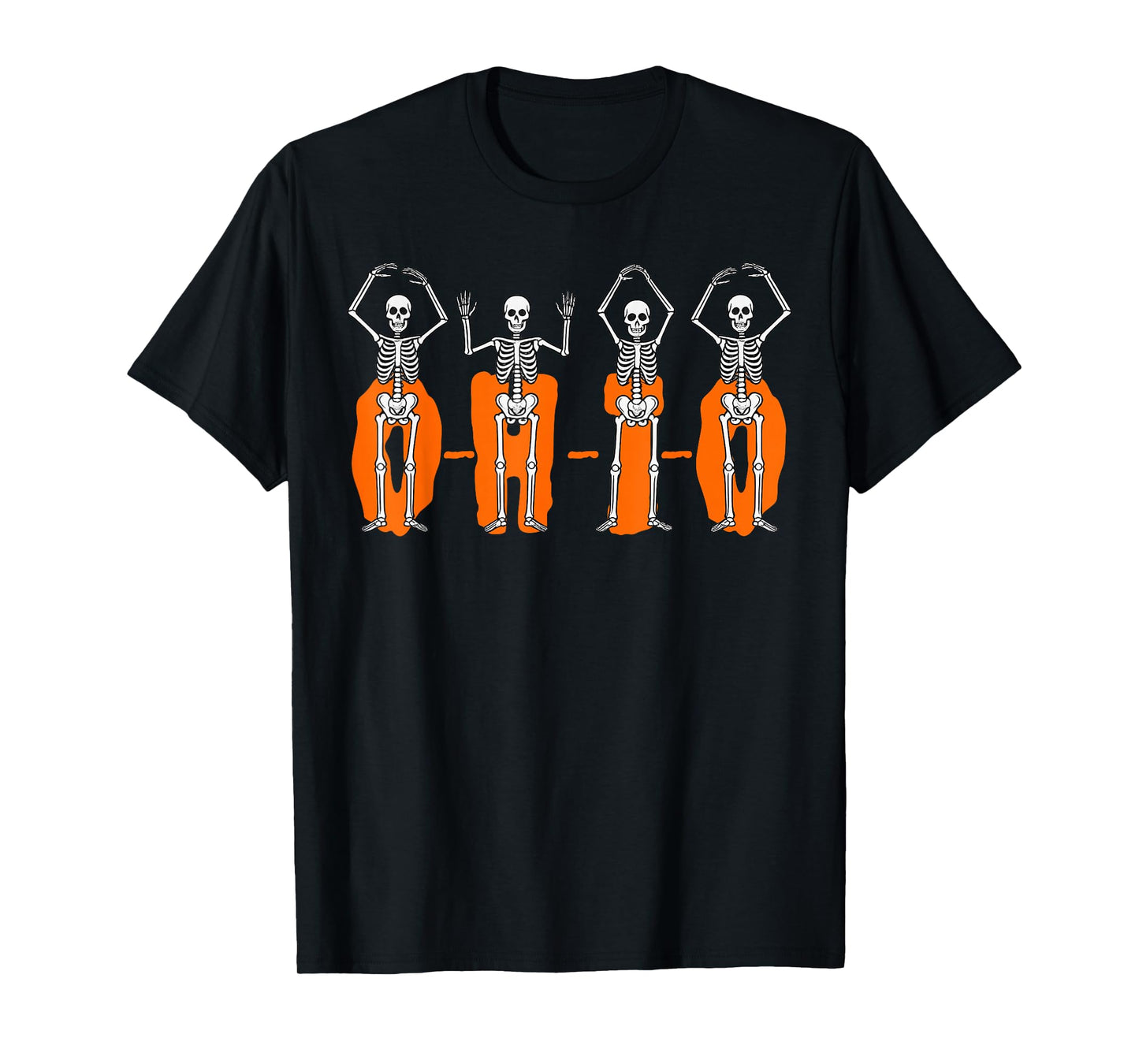 O-H-I-O State Funny Skeletons Ohio Vintage Halloween Costume T-Shirt