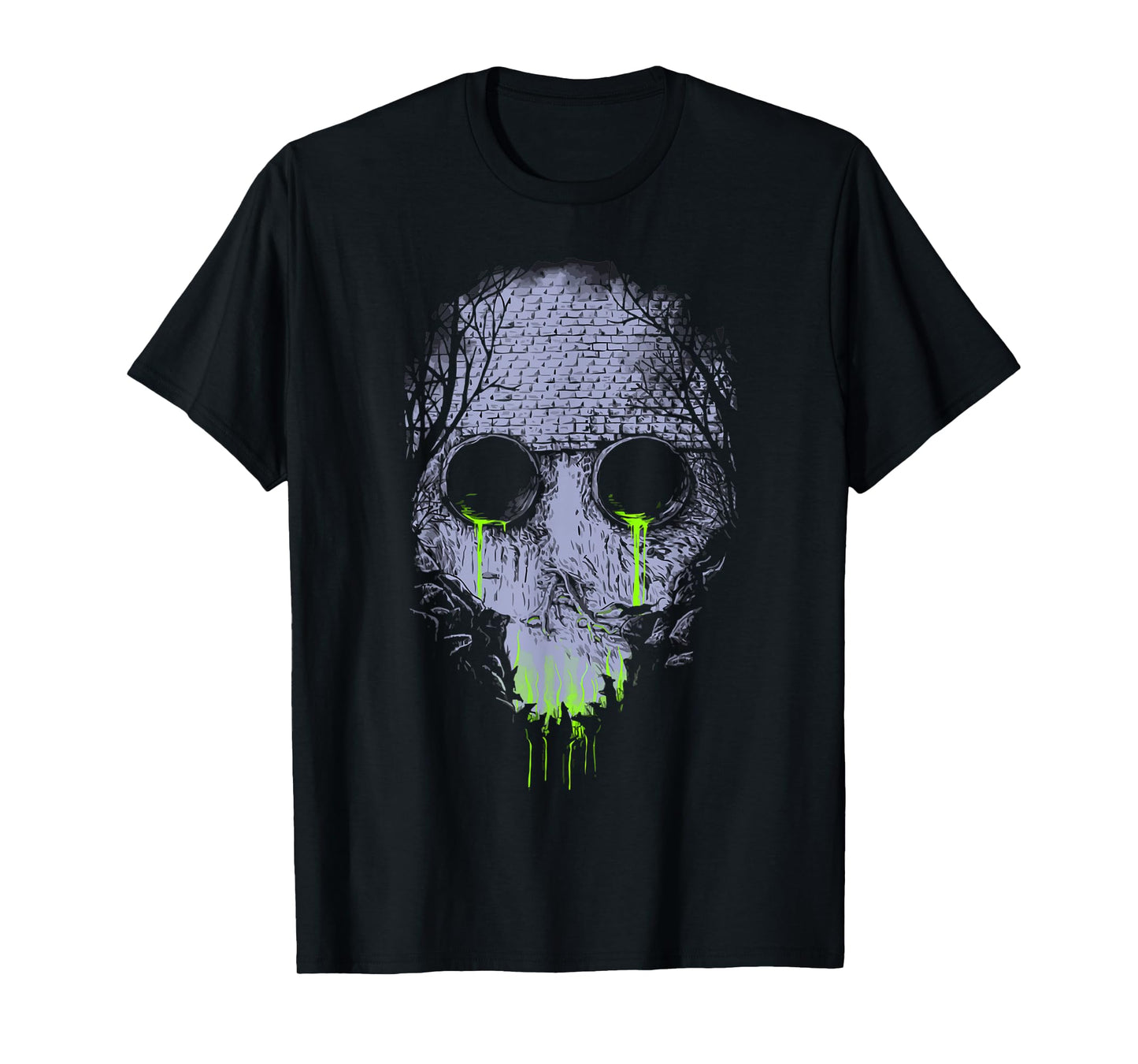 I Love Toxic Skull Waste Protect nature T-Shirt