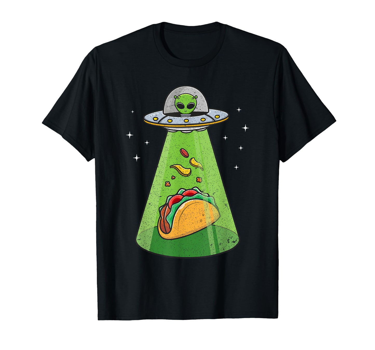 Alien Shirt UFO Abduction, Funny Tacos for Aliens Lover T-Shirt