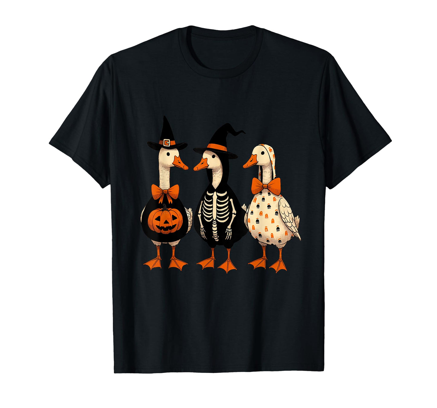 Funny Halloween Goose T-Shirt