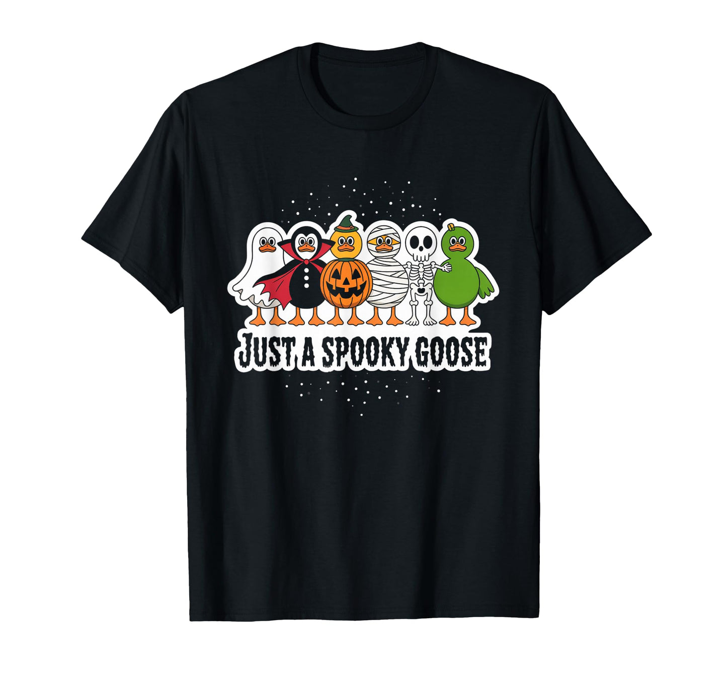 Funny Spooky Goose Saying Humorous Halloween Costume Gag T-Shirt