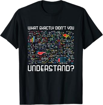 Physics Formulas Funny Science Geek Gift Physics T-Shirt