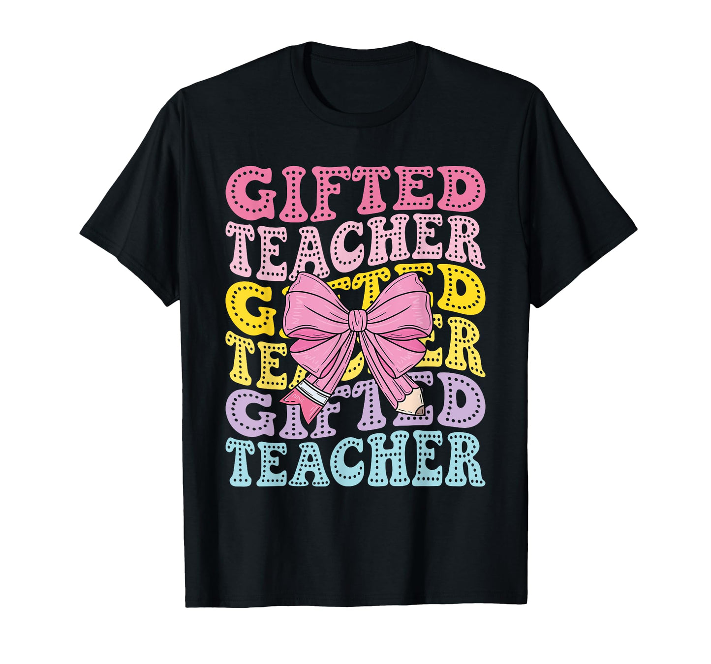 Gifted & Talented Teacher GT Teacher Squad Back to School T-Shirt