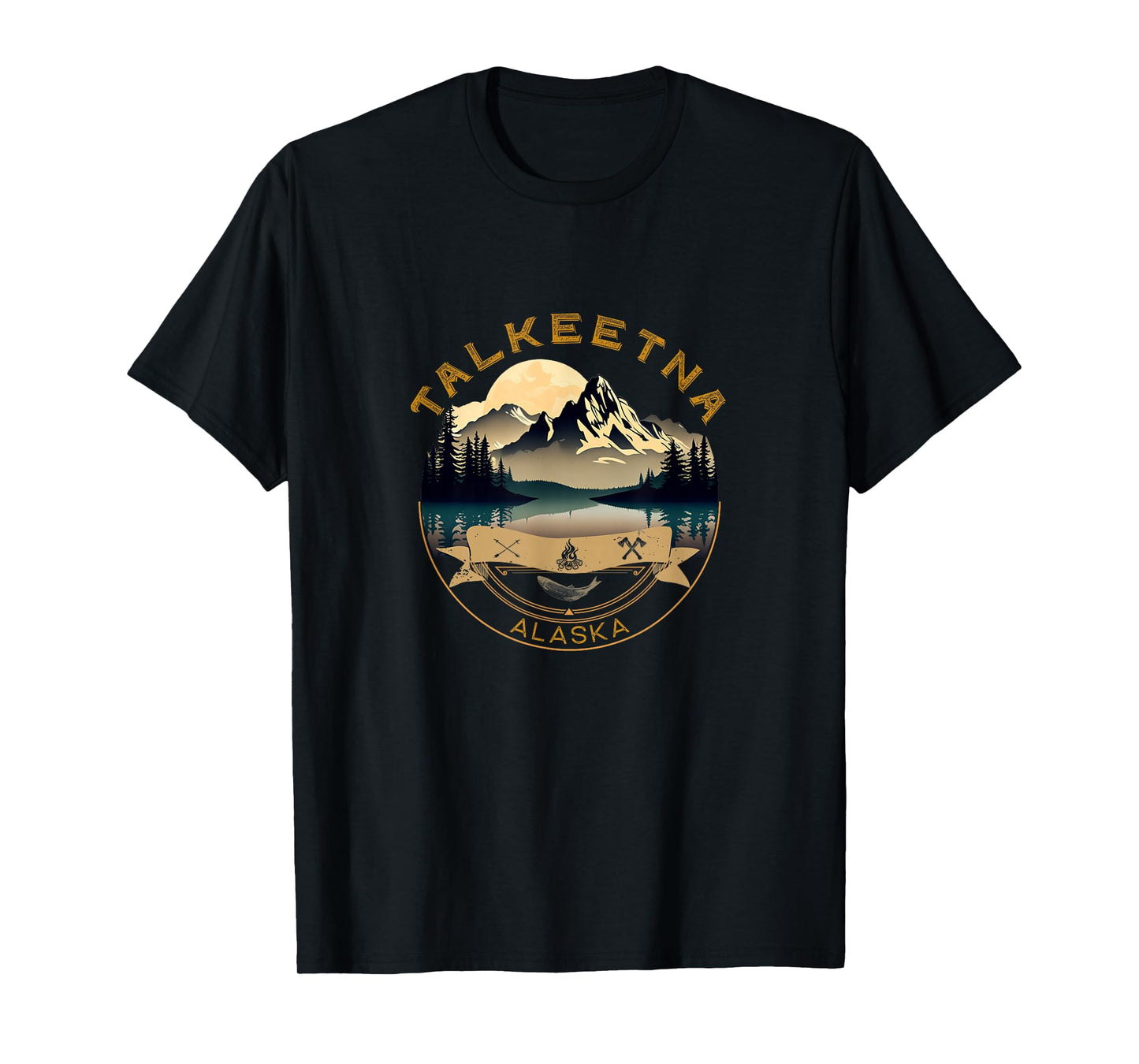 Talkeetna Vacation Apparel - Talkeetna Souvenir T-Shirt