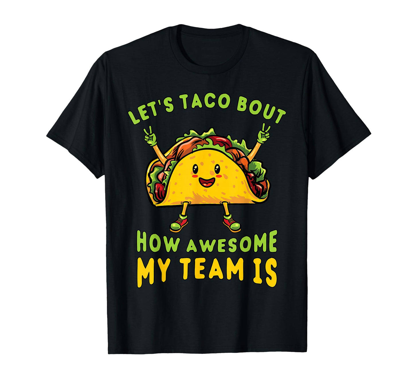 Funny Boss Day Taco Bout Awesome Team Manager Supervisor T-Shirt