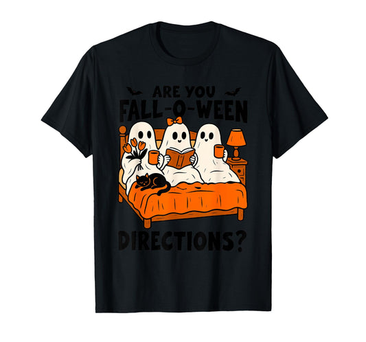 are You Fall O Ween Directions Funny Halloween Teacher Joke T-Shirt