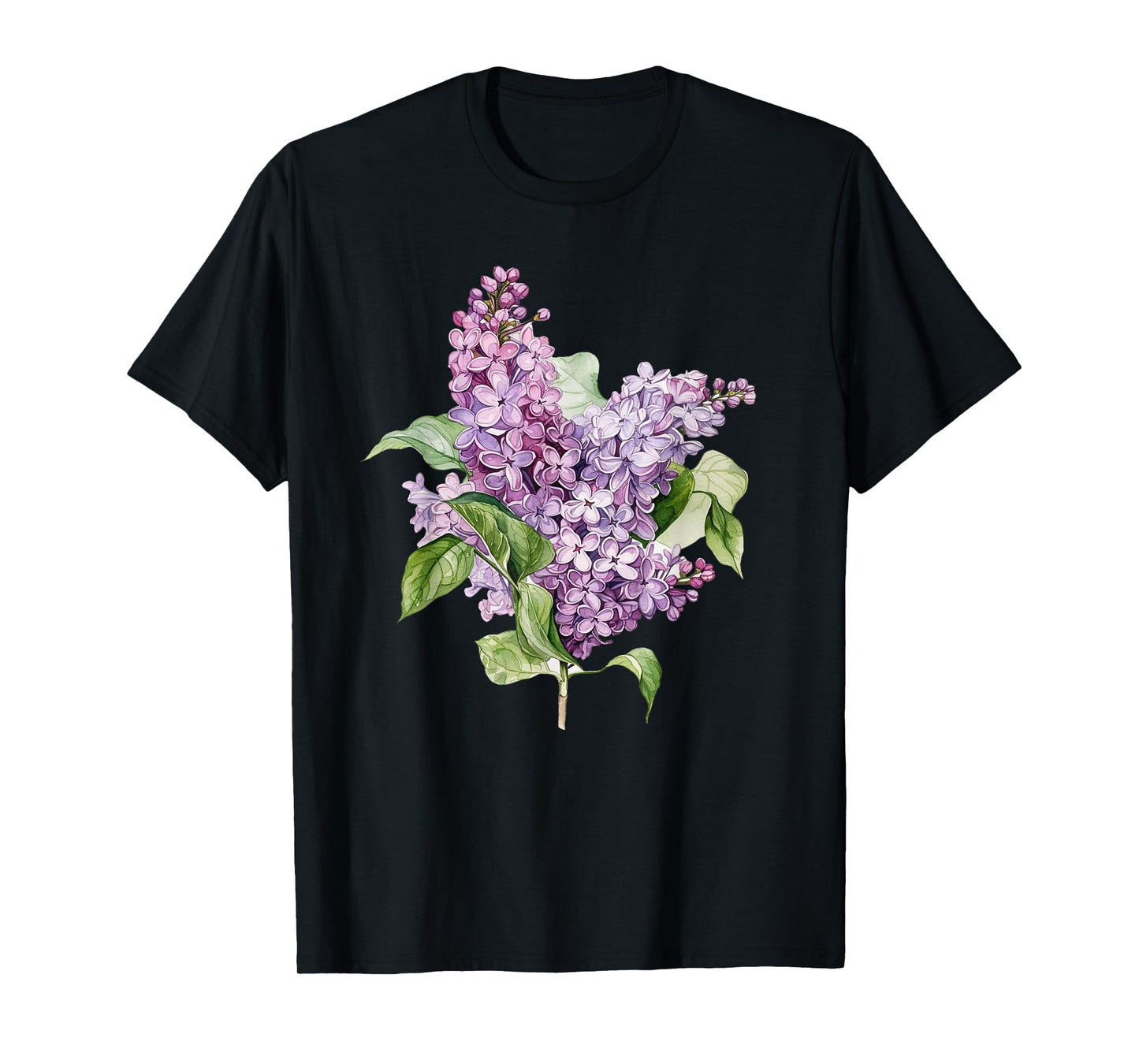 Lilac Lilacs Spring Flower Floral Design Lilac Festival T-Shirt