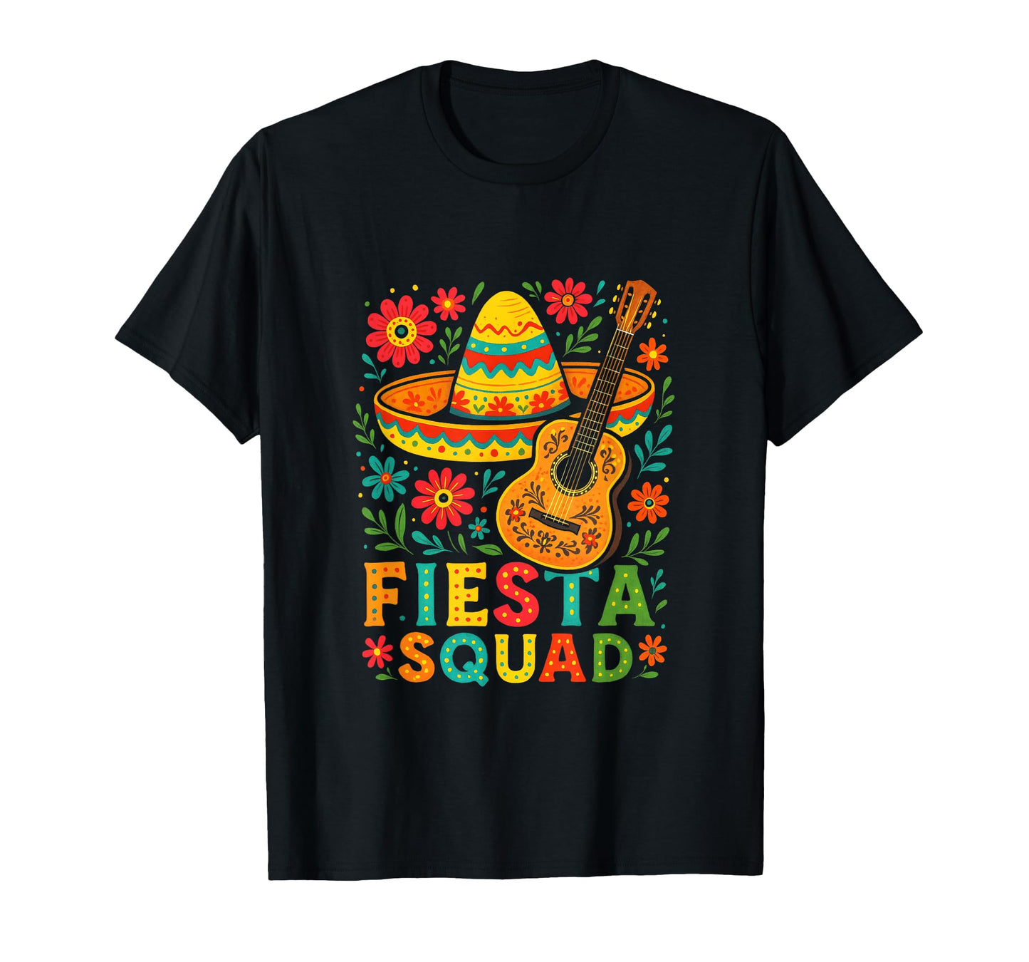 Fiesta Squad - Cinco de Mayo Mexican Fiesta T-Shirt
