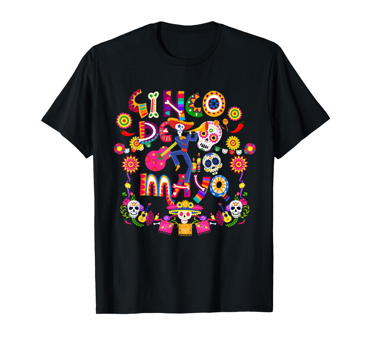 Cinco De Mayo Fiesta Surprise Camisa 5 De Mayo Viva Mexico T-Shirt