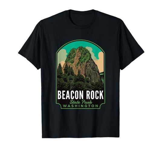 Beacon Rock State Park WA T-Shirt