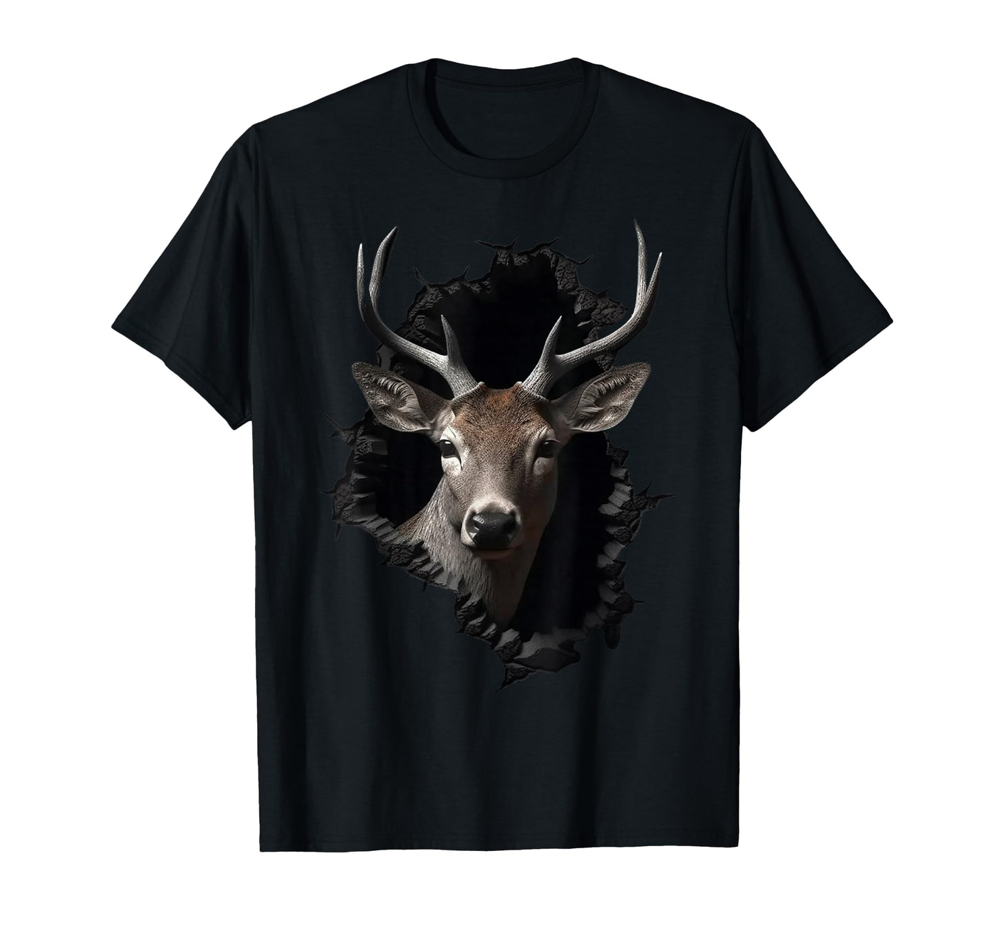 Deer Artwork Wall - Animal Deer T-Shirt