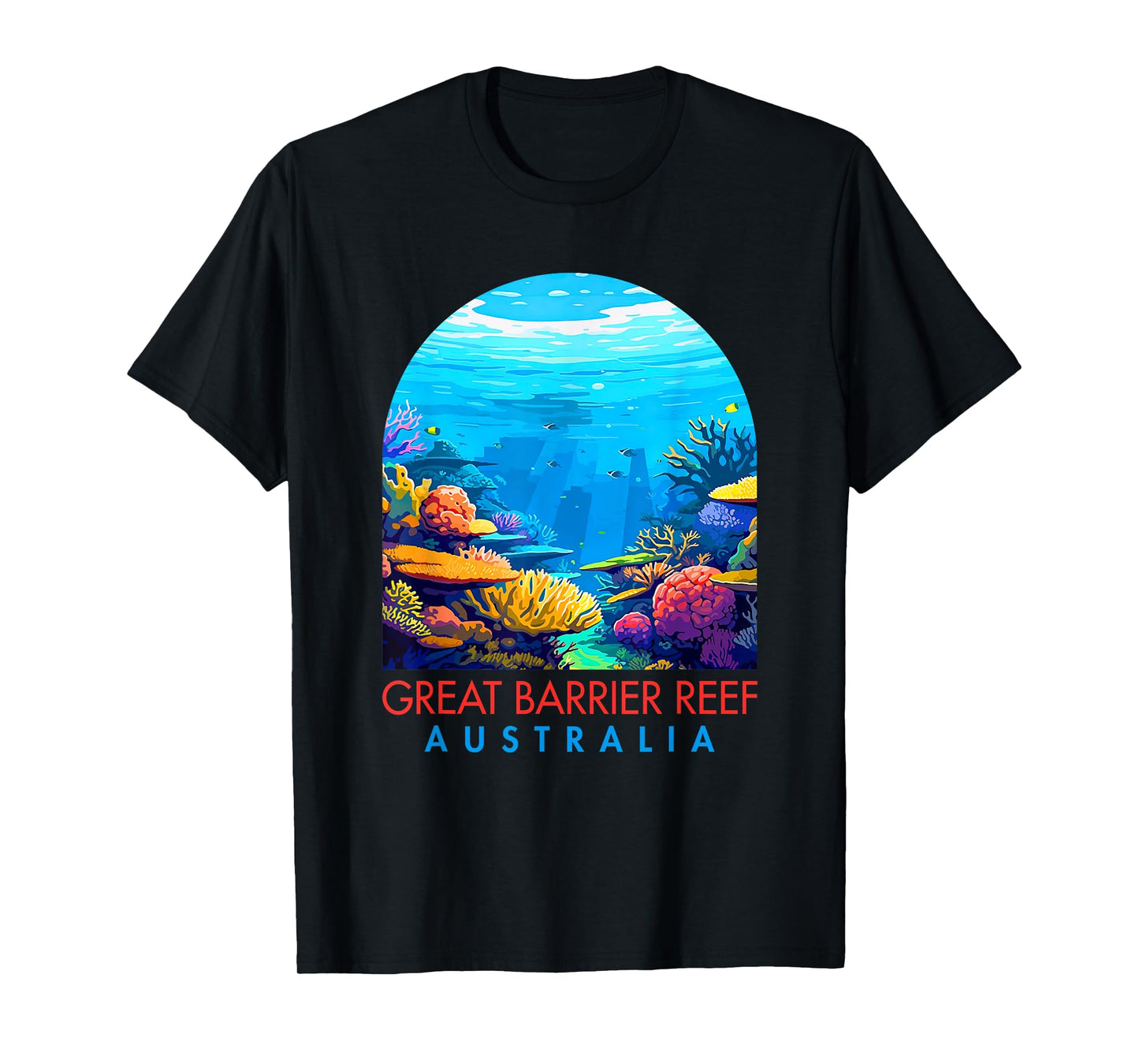 Nature Exploring Travel Great Barrier Reef National Park T-Shirt