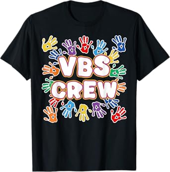2022 Vacation Bible School Shirts Colorful VBS Crew T-Shirt