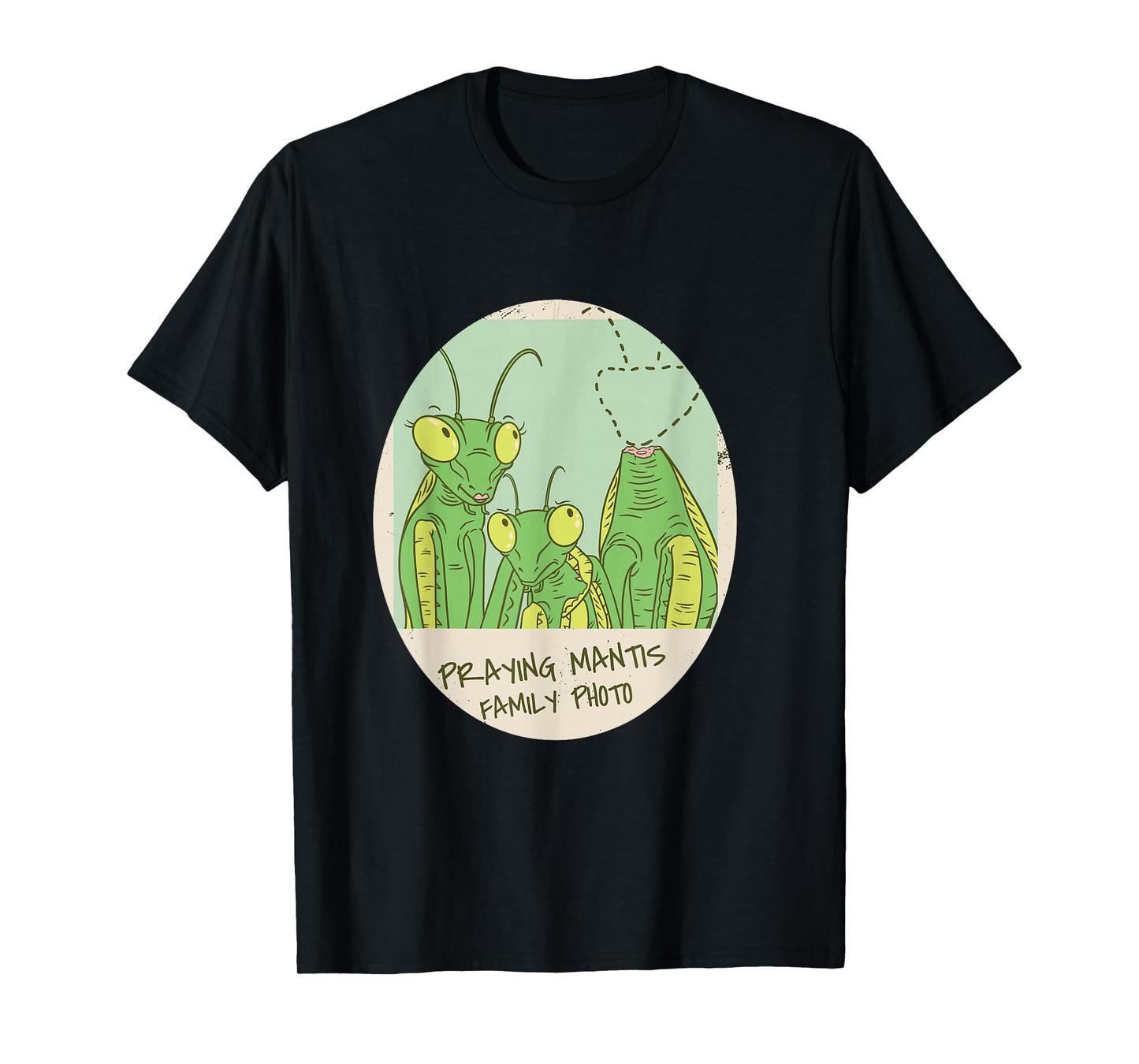 Funny Praying Mantis Family Photo Insects T-Shirt