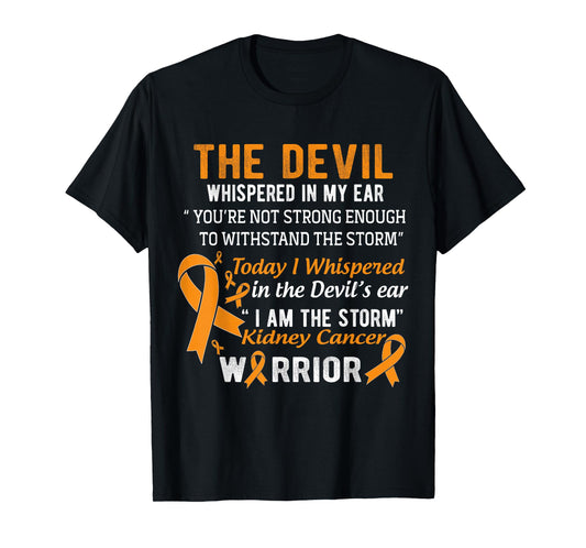 I am the Storm Kidney Cancer Warrior T-Shirt
