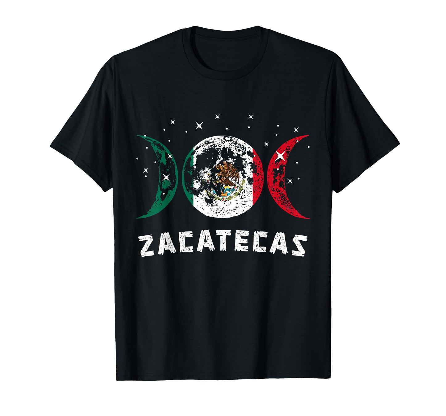Mexico Flag Love Zacatecas Mexico Vacation T-Shirt