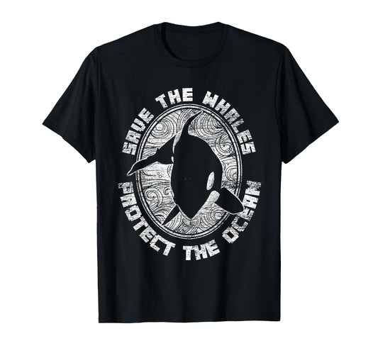 Animal Groomer Gift Ocean Killer Whale T-Shirt
