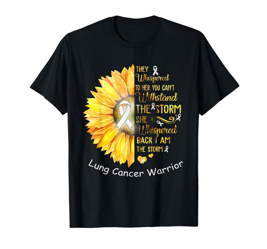 I am the Storm Lung Cancer Warrior T-Shirt