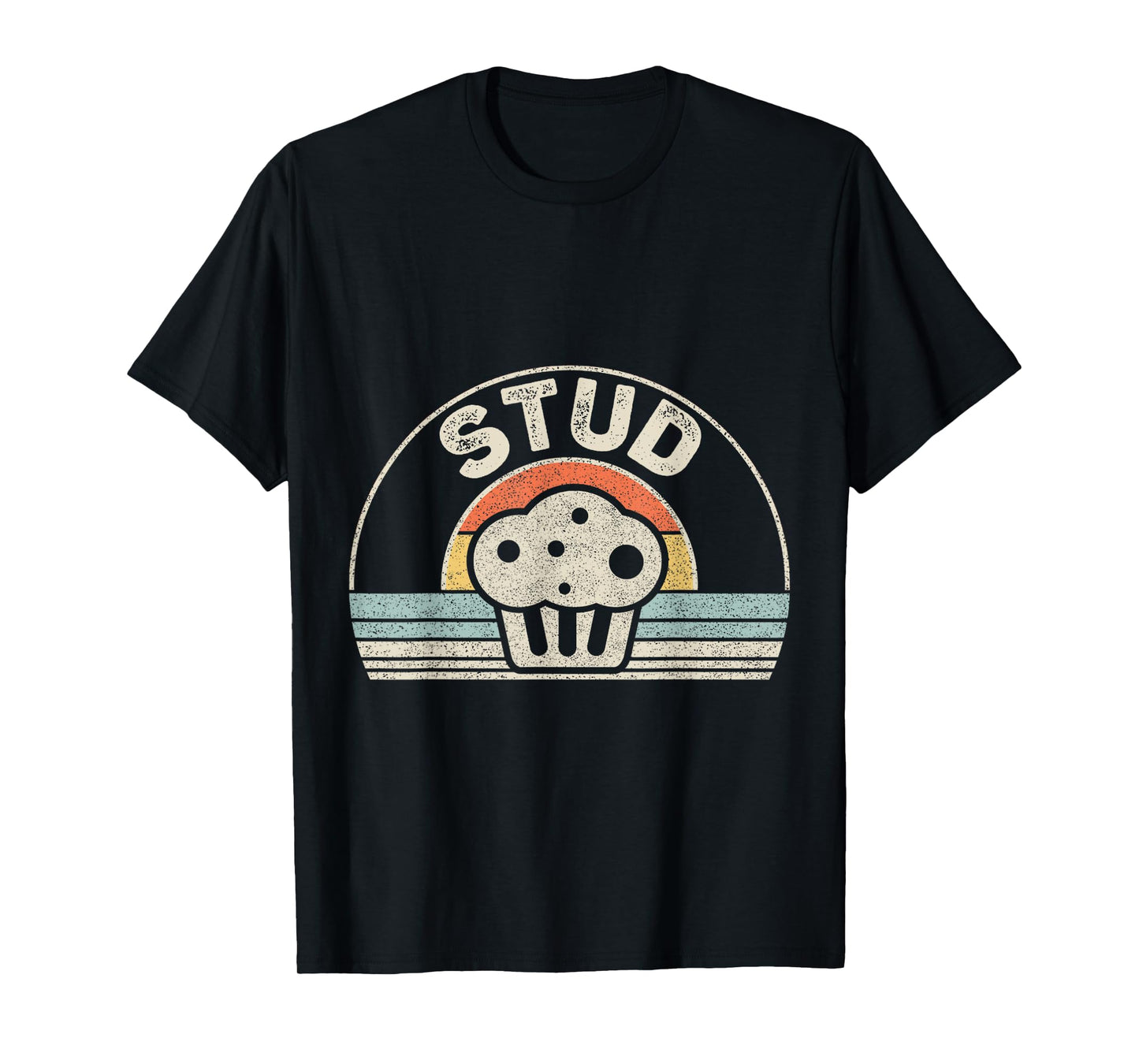 Catch Some Rays Vintage Retro Stud Muffin T-Shirt