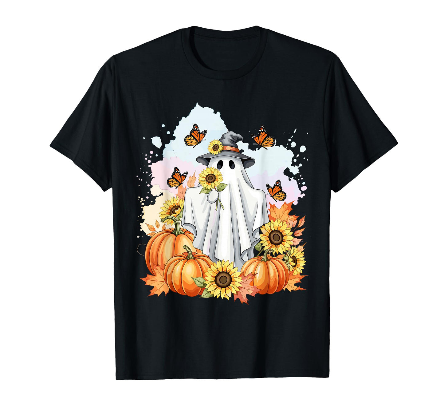 Funny Scary Happy Halloween Costume Men Women Kids Boo 2025 T-Shirt